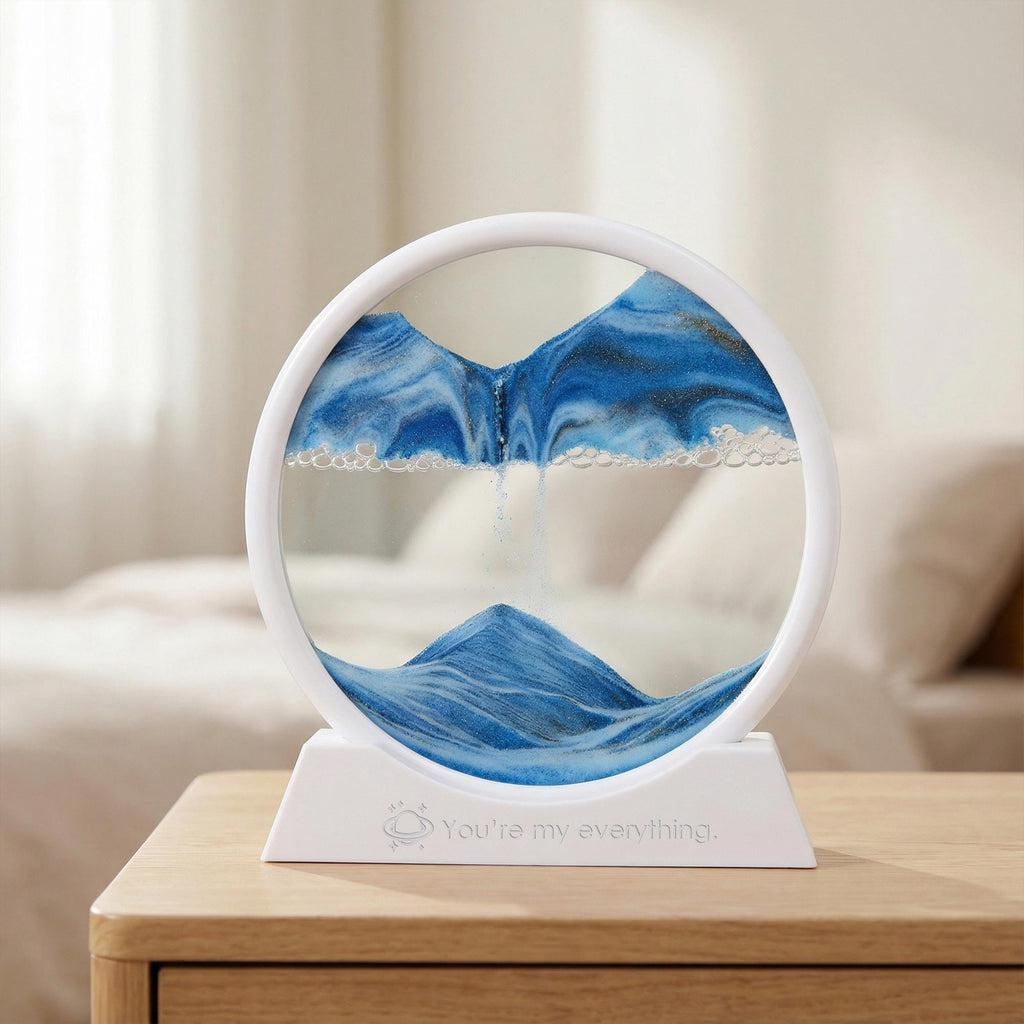 Mothers Day Personalized Quicksand Painting 3d Sandscape,unique Sand Art Decor,office Decor,anniversary,milestone Birthday,gifts For Him