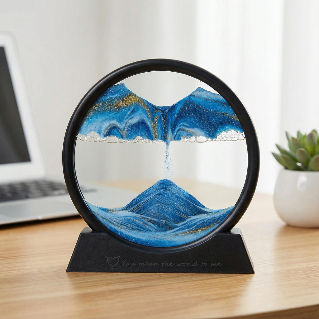 Mothers Day Personalized Quicksand Painting 3d Sandscape,unique Sand Art Decor,office Decor,anniversary,milestone Birthday,gifts For Him