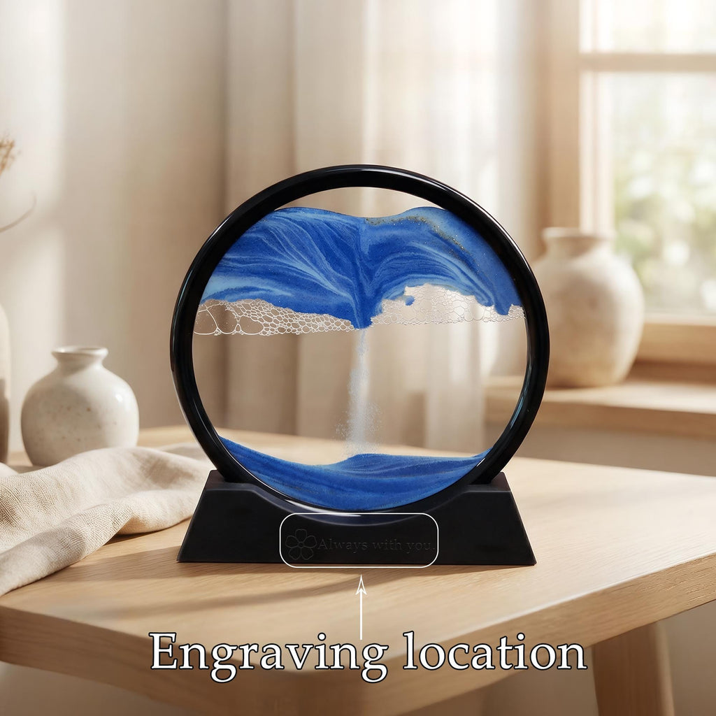 Mothers Day Personalized Quicksand Painting 3d Sandscape,unique Sand Art Decor,office Decor,anniversary,milestone Birthday,gifts For Him